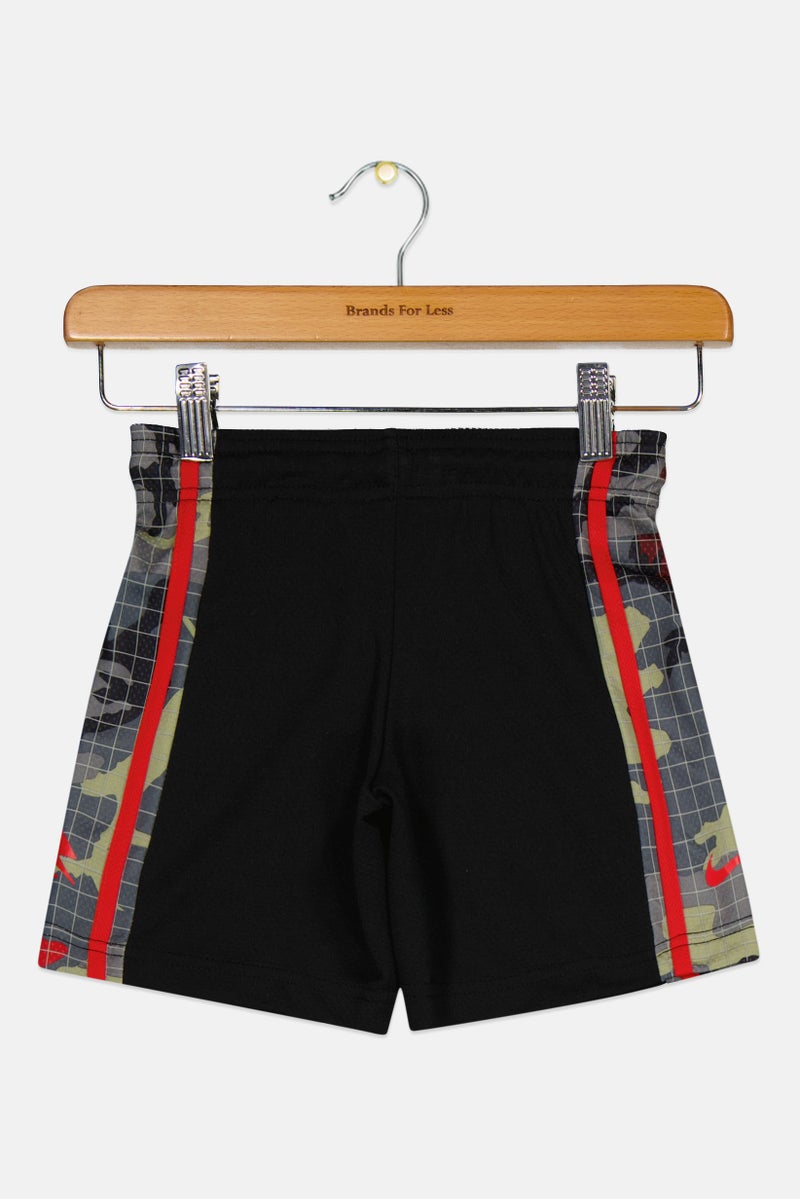 Nike 3Brand by Russell Wilson Toddlers Boy Camouflage Shorts, Black - Image 2